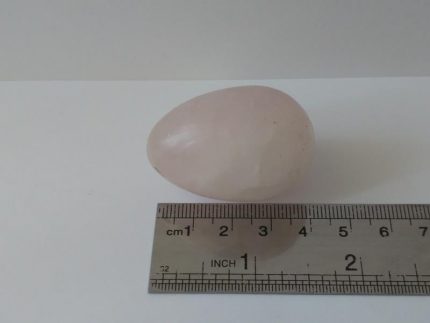 سنگ تخم مرغی رز کوارتز (کد 17)